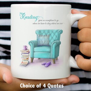 Book lover gift, book lover mug, book lovers gifts, book mug, book lover coffee mug, inspirational quote mug, mug for book lovers