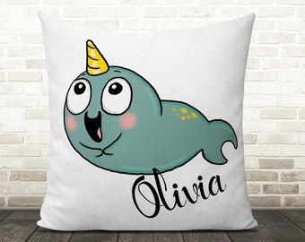 Narwhal pillow | Etsy Narwhal pillow | Etsy