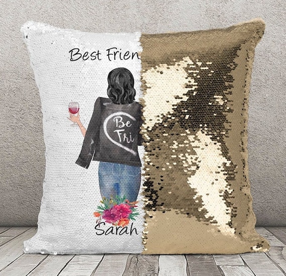Friends sequin pillow hotsell
