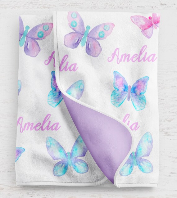 butterfly baby blanket