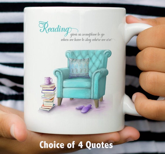 Book Lover Gift, Book Lover Mug, Book Lovers Gifts, Book Mug, Book Lover  Coffee Mug, Inspirational Quote Mug, Mug for Book Lovers 