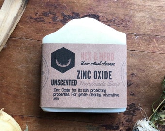 Zinc Oxide  • Handmade Soap • 4oz