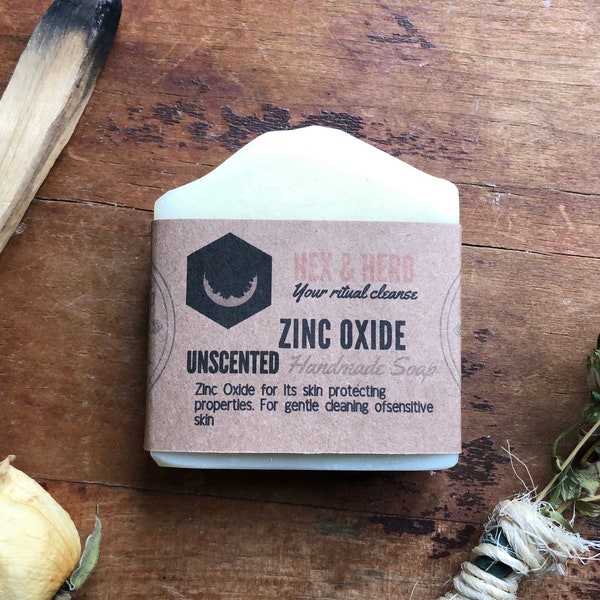 Zinc Oxide  • Handmade Soap • 4oz