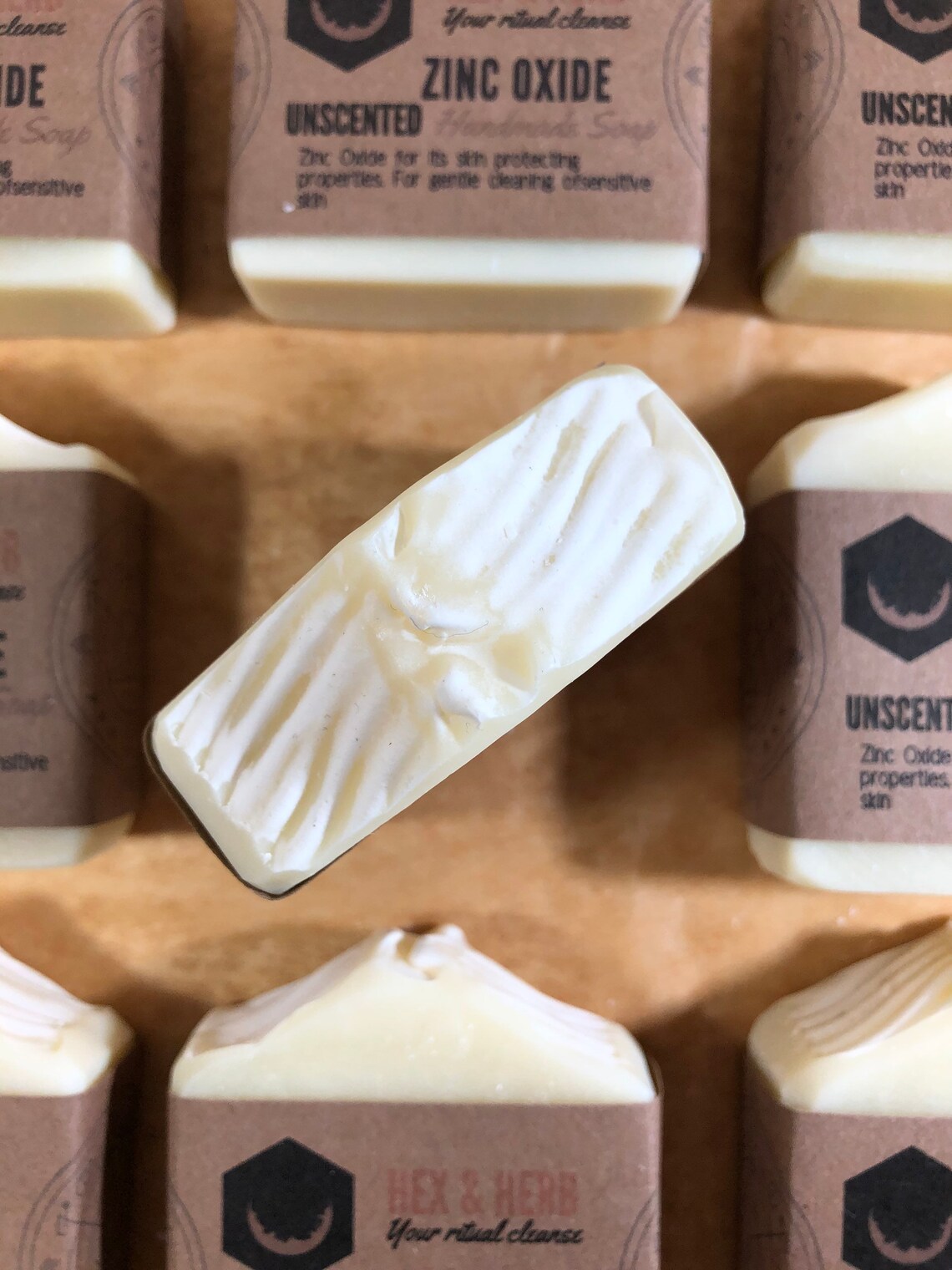 Zinc Oxide Handmade Soap 4oz Etsy