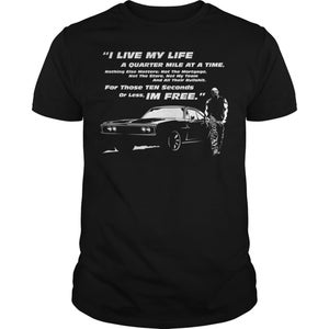 Vin Diesel Dominic Toretto Fast and Furious Unisex T shirt