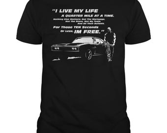 Vin Diesel Dominic Toretto Fast and Furious Unisex T shirt