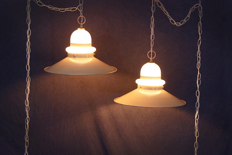 mid century hanging lamp