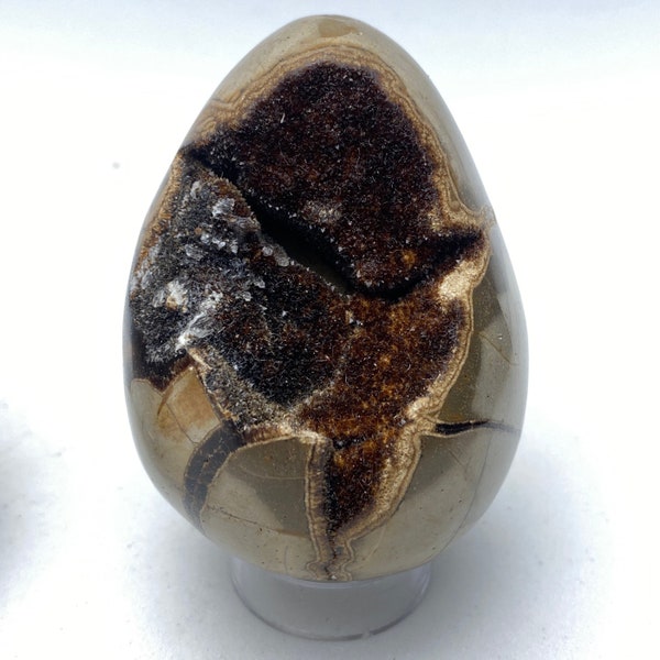 Dragons Egg Septarian Nodule | dragon's egg, calcite crystal, aragonite stone, septarian crystal, septarian statue