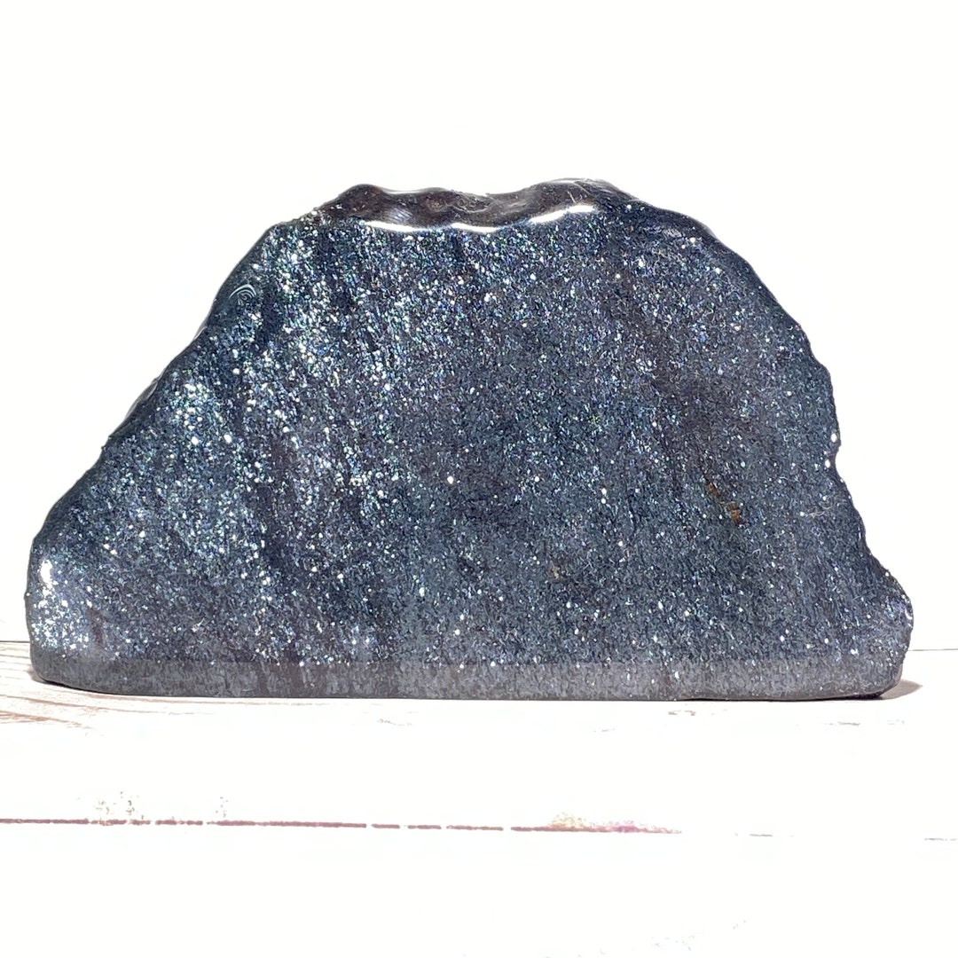 Specular Hematite Freestanding Cut Base Iron Ore Michigan Etsy