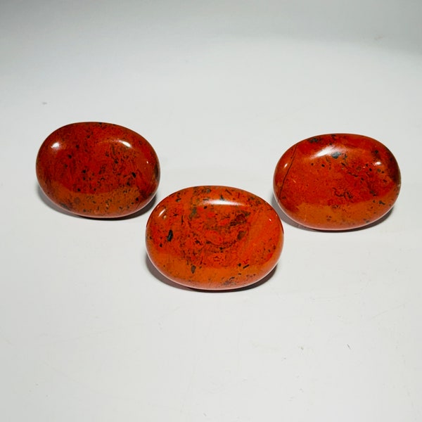 Polished red jasper drawer knob, brushed nickel base | red crystal knobs, Jasper rock knobs geode pulls, crystal kitchen cabinet knobs