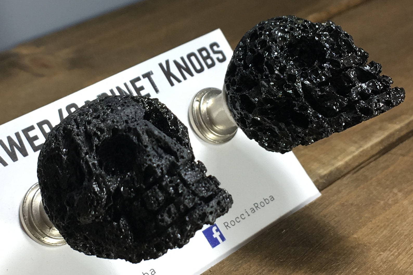 SchrankKnöpfe Pumice Schädel Küchenknöpfe | Etsy