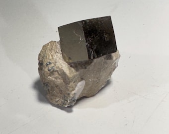 Medium Navajun Spain Pyrite Cube in Matrix | You Pick, Fools Gold