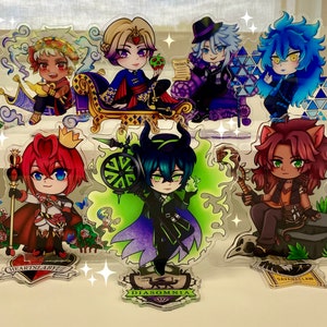 Twst Dorm Leader Standees