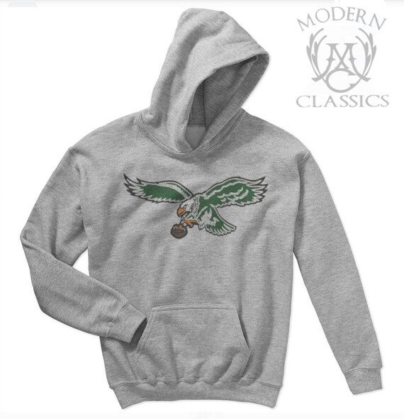 eagles throwback hoodie