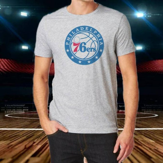 Vintage sixers t shirt Clearance