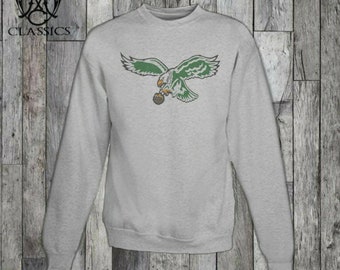 philadelphia eagles retro sweatshirt