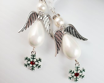 Angel Christmas Ornament Duo Set