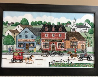 Framed Cross Stitch