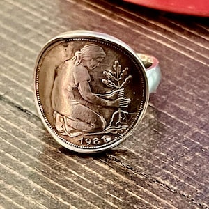 1945 dos pesos ring - Etsy 日本