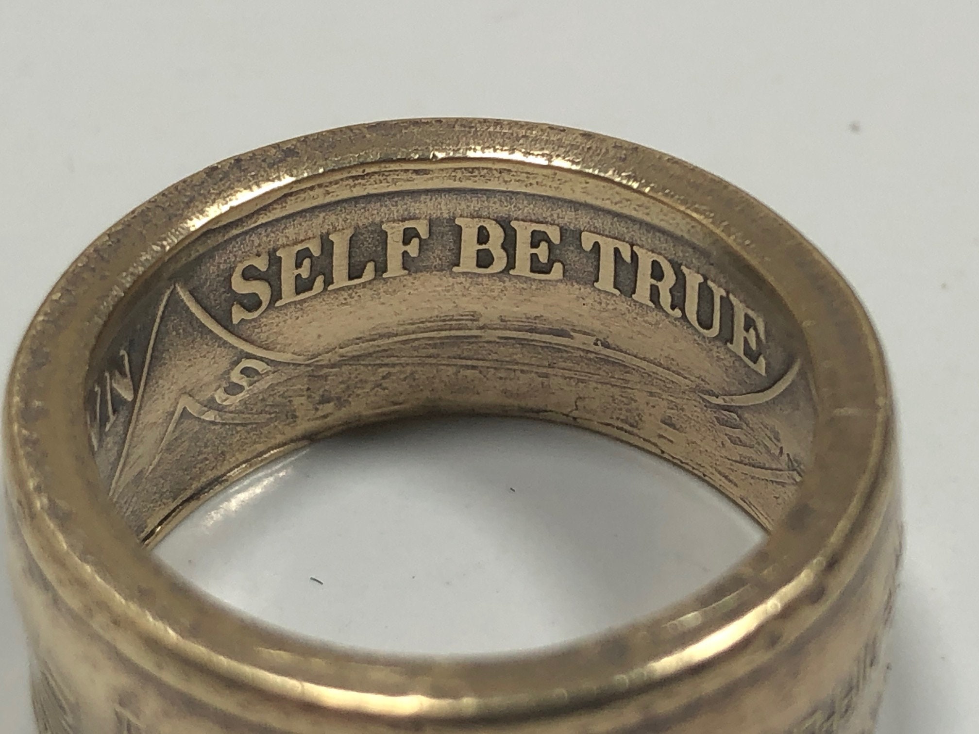 Addiction Recovery Rings Sobriety Ring AA Coin Ring – Addiction Recovery Ring – Serenity Prayer ...