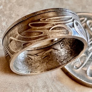 Australia Platypus 20 Cents Australian Coin Ring Jewelry Custom Ring For Gift For Friend Coin Ring Gift For Him, Coin Collector World Coins