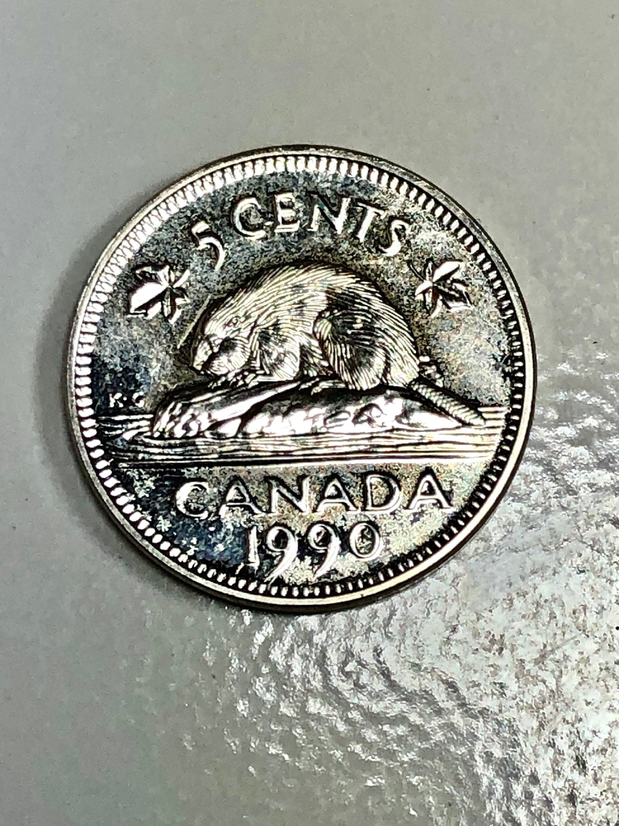 Canada Coin Ring – 5 Cents Nickel Handmade | Vintage Canadian Jewelry ...