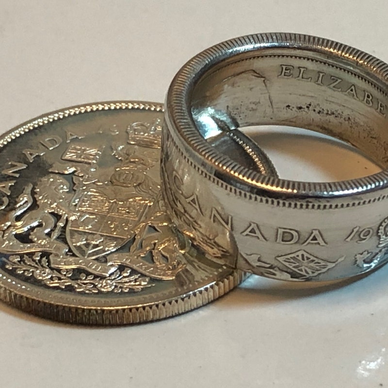 Canadian Silver Dollar Coin - Etsy Canada