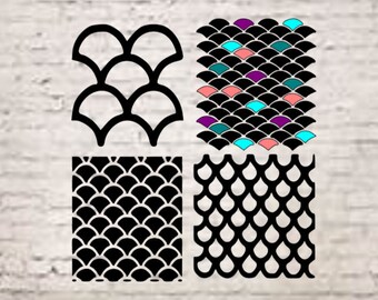 Free Free 342 Individual Mermaid Scales Svg SVG PNG EPS DXF File