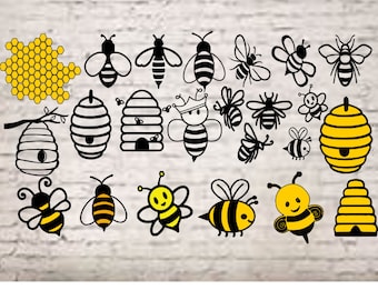 Bee Hive Svg Etsy