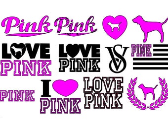 Free Victoria Secret Pink Logo Svg Free SVG PNG EPS DXF File