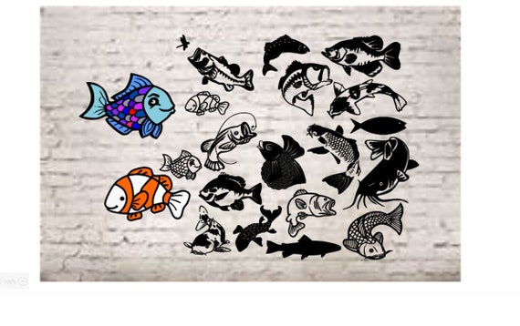 Free Free 339 Cricut Fish Designs SVG PNG EPS DXF File