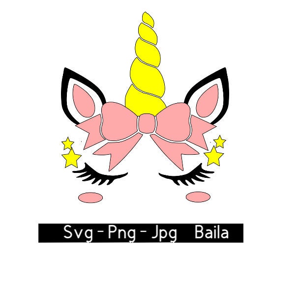 Download Unicorn Face Svg Printable Art Unicorn Birthday Shirt Etsy