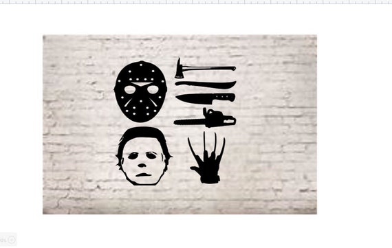 Download Halloween Svg Files Michael Myers Svg Freddy Krueger Svg Etsy