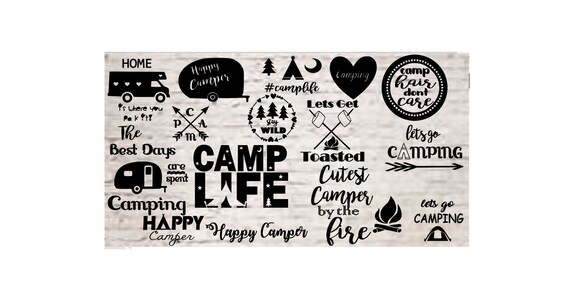 Free Free 331 Let&#039;s Go Camping Svg SVG PNG EPS DXF File