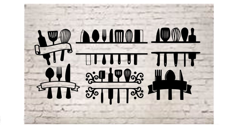 Download Kitchen Svg Files for Cricut Kitchen Monogram Svg Kitchen | Etsy