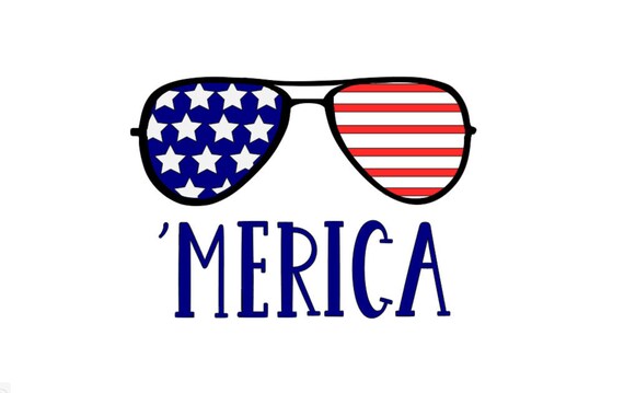 Download American Sunglasses Svg Merica Glasses Svg 4th Of July Svg Etsy