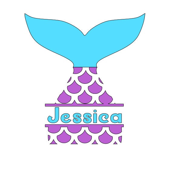 Free Free Mermaid Monogram Svg Free 177 SVG PNG EPS DXF File