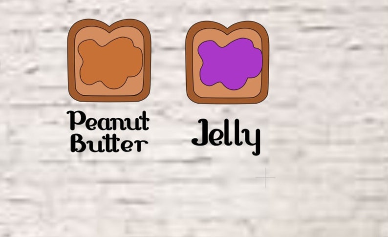 Peanut Butter and Jelly Svg Peanut Butter and Jelly Shirts - Etsy