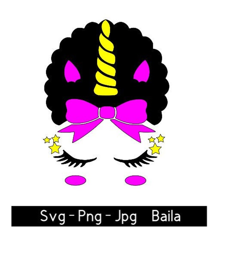 Free Free Unicorn Afro Svg 362 SVG PNG EPS DXF File