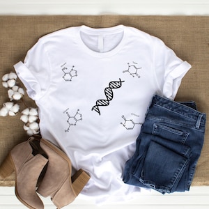 DNA Digital SVG/PNG - Unravel the Code of Life in Your Creations