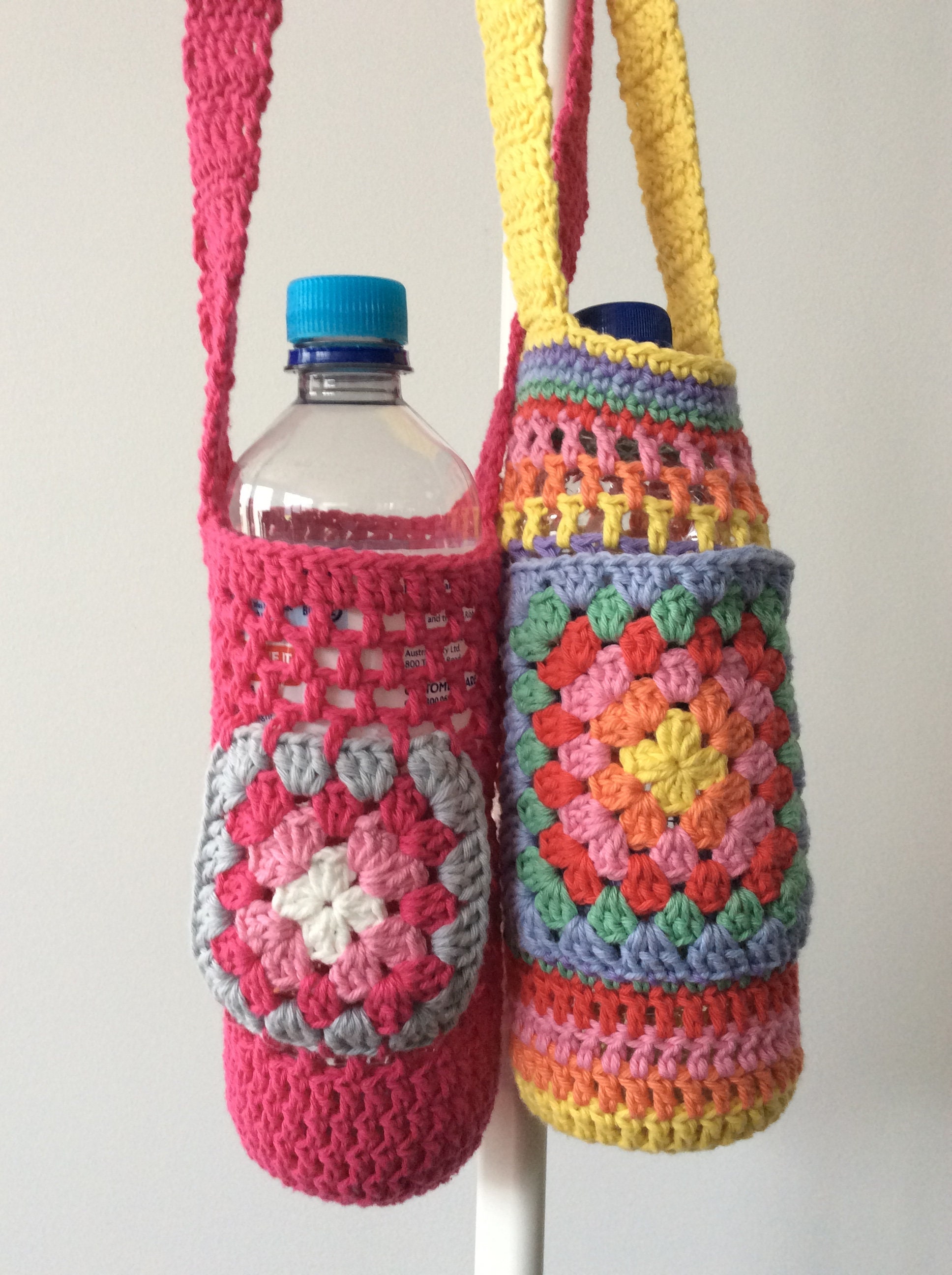 CROCHET PATTERN Bottle Holder With Phone Pocket/ Water Holder - Etsy