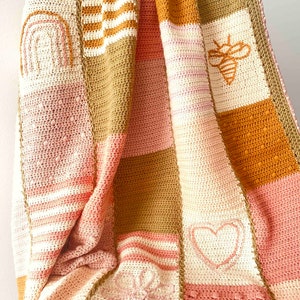 Earthside baby blanket crochet pattern