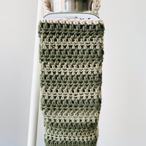 CROCHET PATTERN Bottle holder with phone pocket/ water holder / water bottle sling / festival water holder image 10