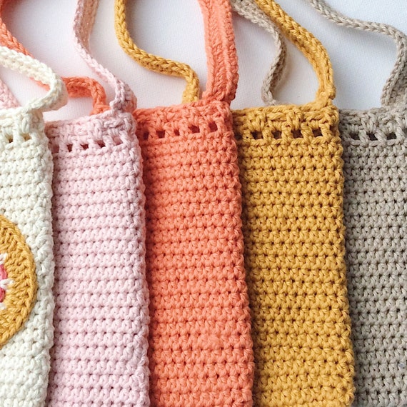 Crochet Phone Bag With Pocket Pattern PDF Crochet Bag 