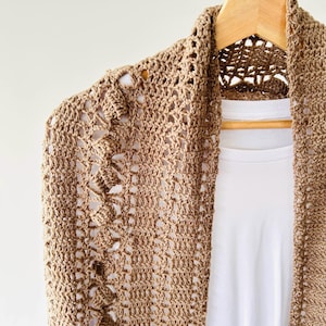 Lace Crochet Schal Muster: Winterliche tuch, einfach Anfänger (PDF-Muster)