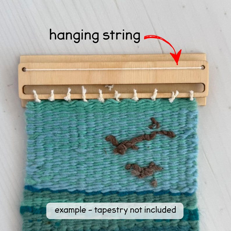 Small Wood Tapestry Hanger, Birch Plywood, 5.25 Inches Wide - Etsy
