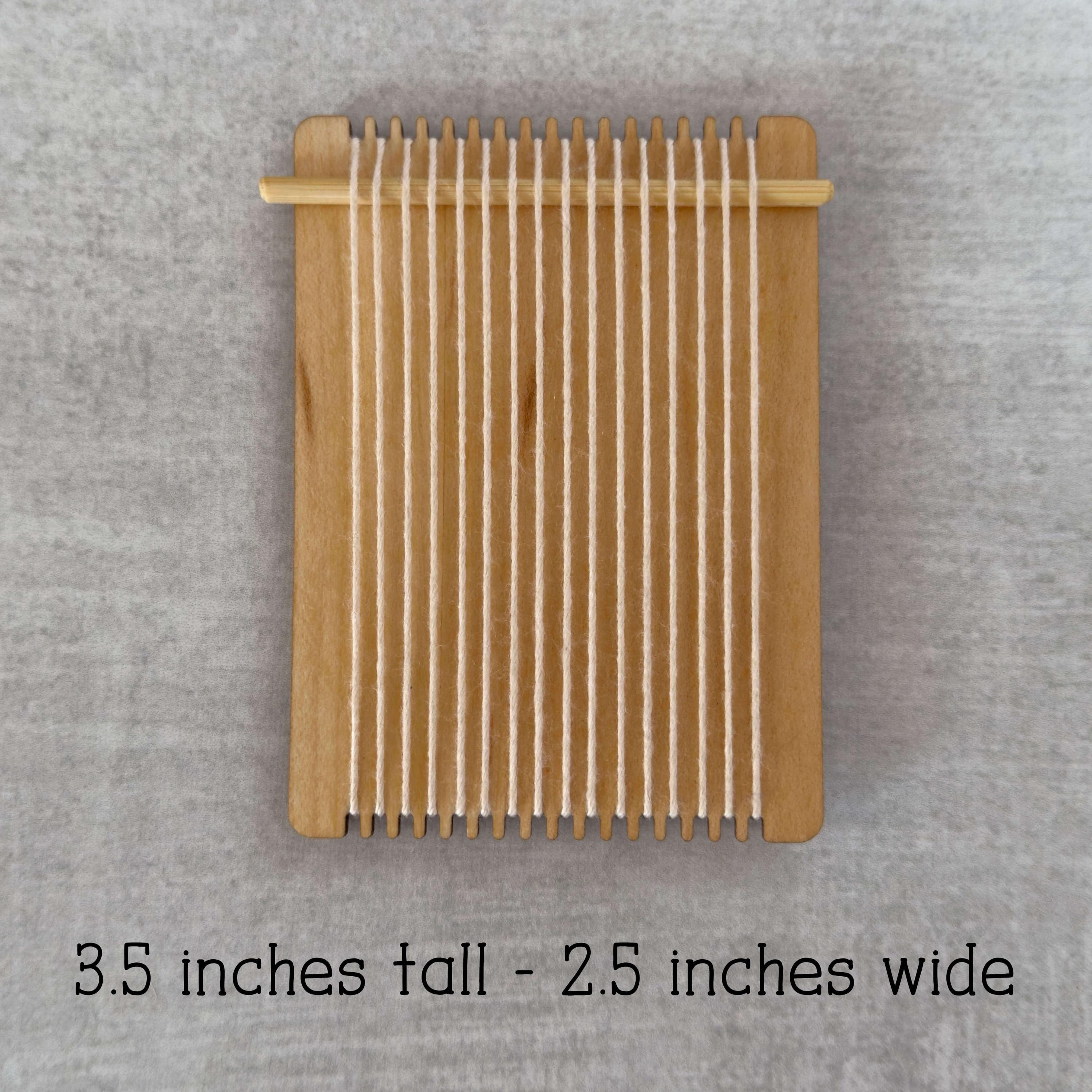 Wood Mini Loom, 2.5x3.5 Inch Loom - Etsy
