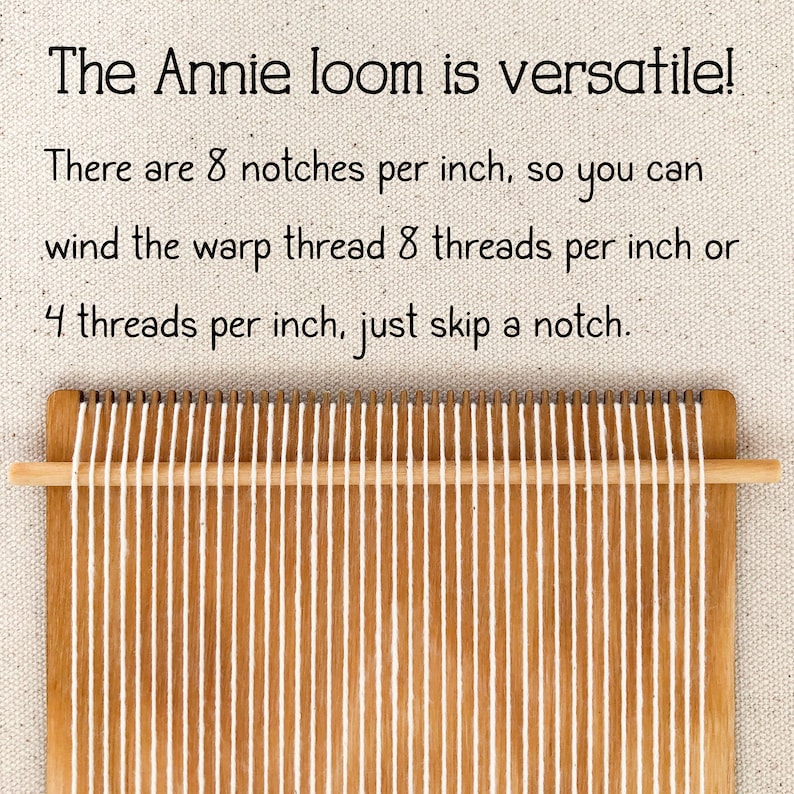 Wooden Loom Kit, 5.5x10 Inch Loom image 5