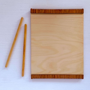 Wooden Loom, Small Weaving Loom, 9x12 Inches, Portable Weaving Loom