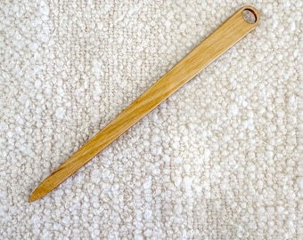 6 inch Wooden Weaving Needle